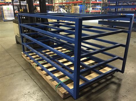 horizontal sheet metal storage racks|steel plate storage horizontal racks.